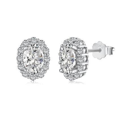 [⭐Lucky Jewelry]Delicate Unique Oval Cut Daily Earrings