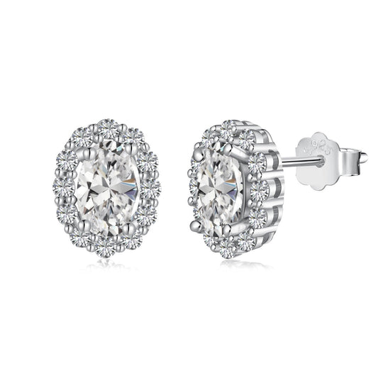 [⭐Lucky Jewelry]Delicate Unique Oval Cut Daily Earrings