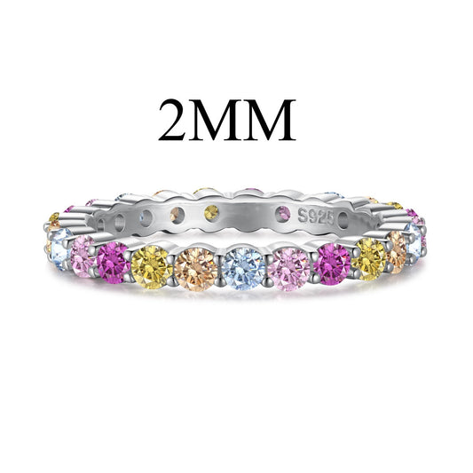 [⭐Lucky Jewelry]Elegant Vivid Round Cut Daily Ring
