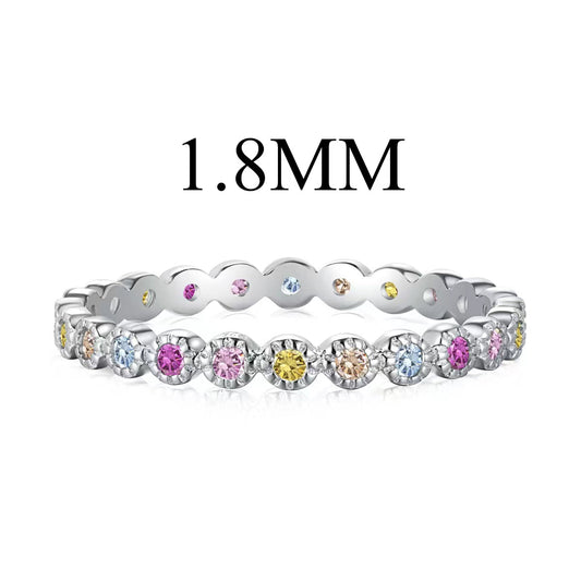 [⭐Lucky Jewelry]Unique Scintillating Round Cut Daily Ring