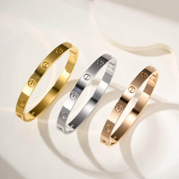 [⭐Lucky]LOVE BRACELET 6.1MM NO DIAMONDS