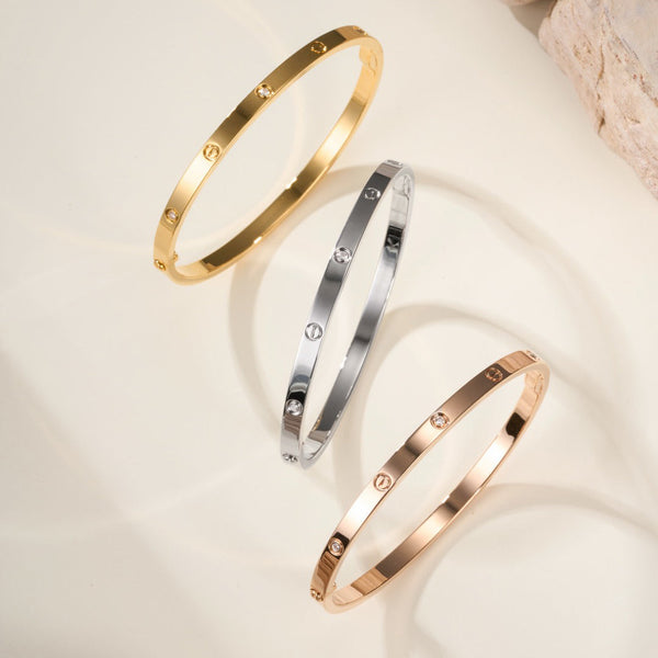 [⭐Lucky]LOVE BRACELET 3.65MM 6 DIAMONDS
