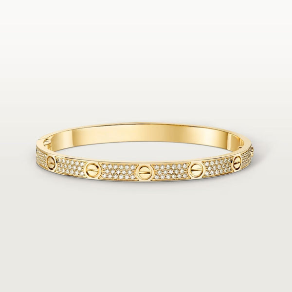 [⭐Lucky]LOVE BRACELET 4.8MM DIAMOND-PAVED