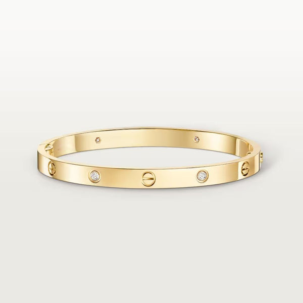 [⭐Lucky]LOVE BRACELET 4.8MM 4 DIAMONDS