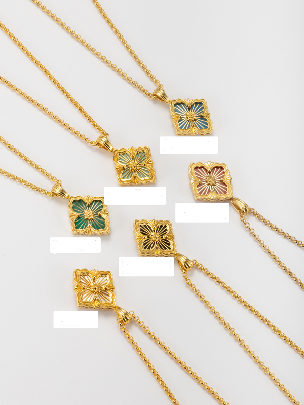 [⭐Lucky] B.C.L SMALL SIZE  ENAMEL NECKLACE（Various colors)